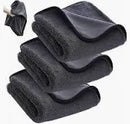 Toalha Microfibra Vidros Sem Manchas Black